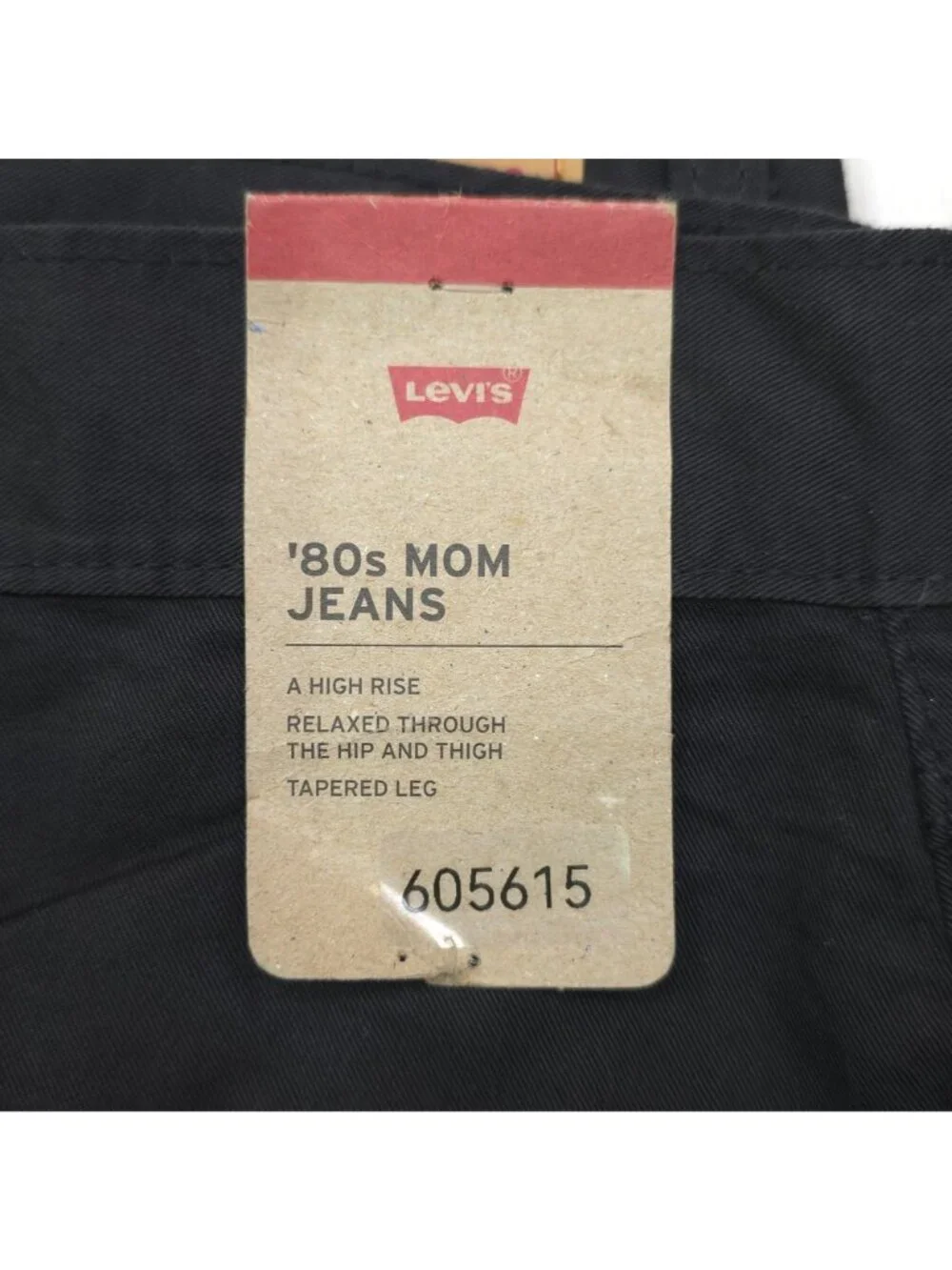 Levis 80s Mom Jeans W33 L30 High Rise Tapered Leg Relaxed Hip & Thigh IRREGULAR